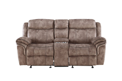 Zubaida - Two Tone 3 Piece Recliner Living Room Set