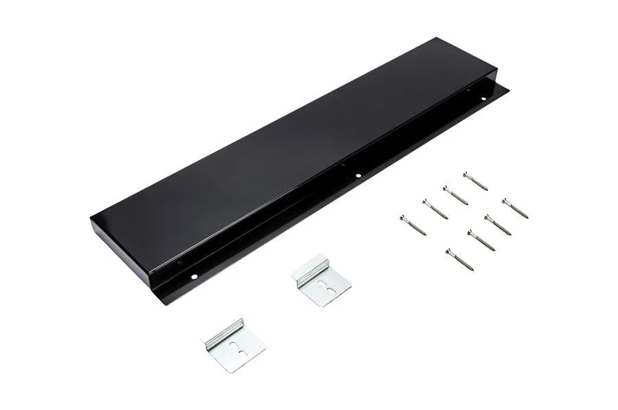 Slide-In Range Backsplash, Size: 6" H - Black