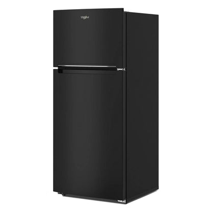 28" Wide Top-Freezer Refrigerator, 16.3 Cubic Feet - Black