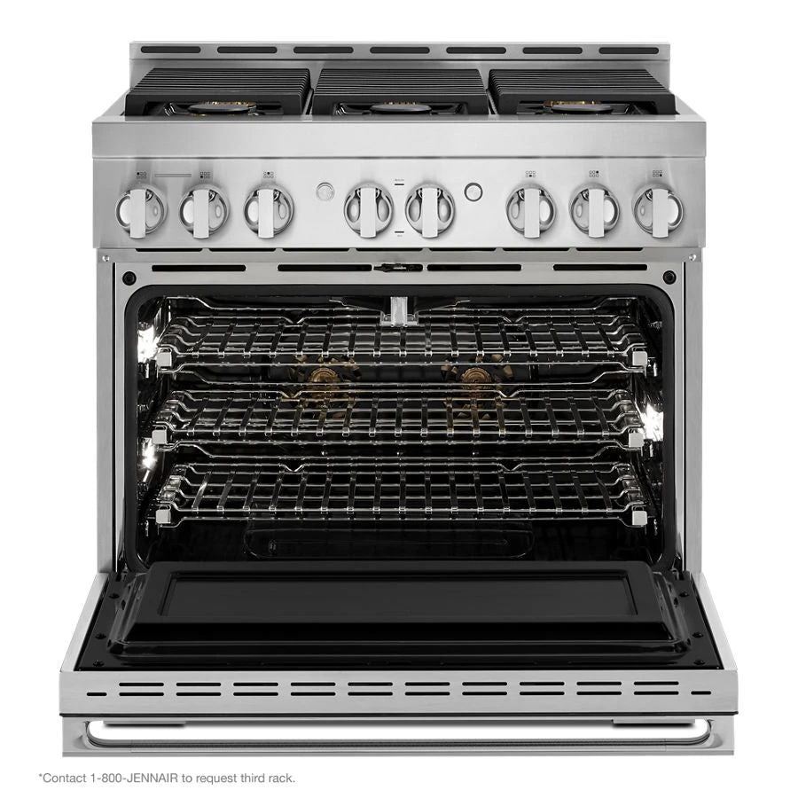 36" Noir Gas Professional-Style Range