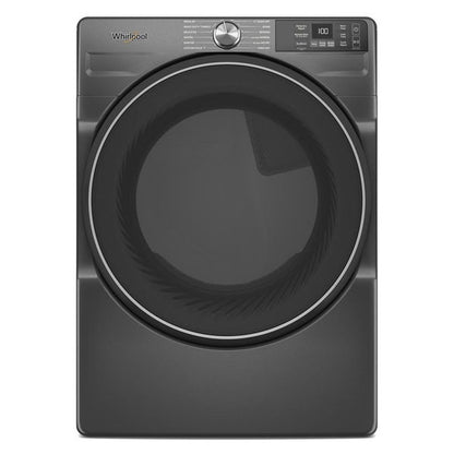 7.4 Cu. Ft. Smart Front Load Energy Star Gas Dryer With Wrinkle Shield Option - Volcano Black