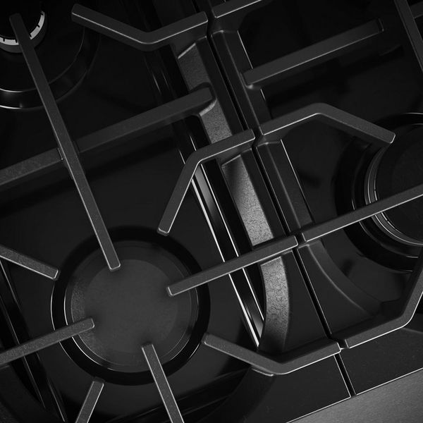 KitchenAid 36" 6 Burner Commercial-Style Gas Range With No Preheat Air Fry Mode - Stainless Steel