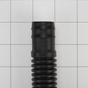 4' Flexible Washer Drain Hose Extension Kit - Black