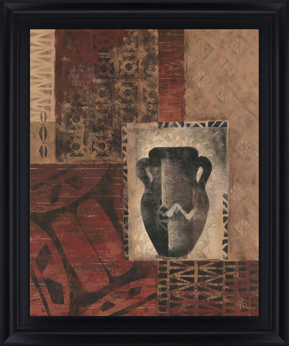 Earthen Echoes - 28" x 34" Framed Wall Art