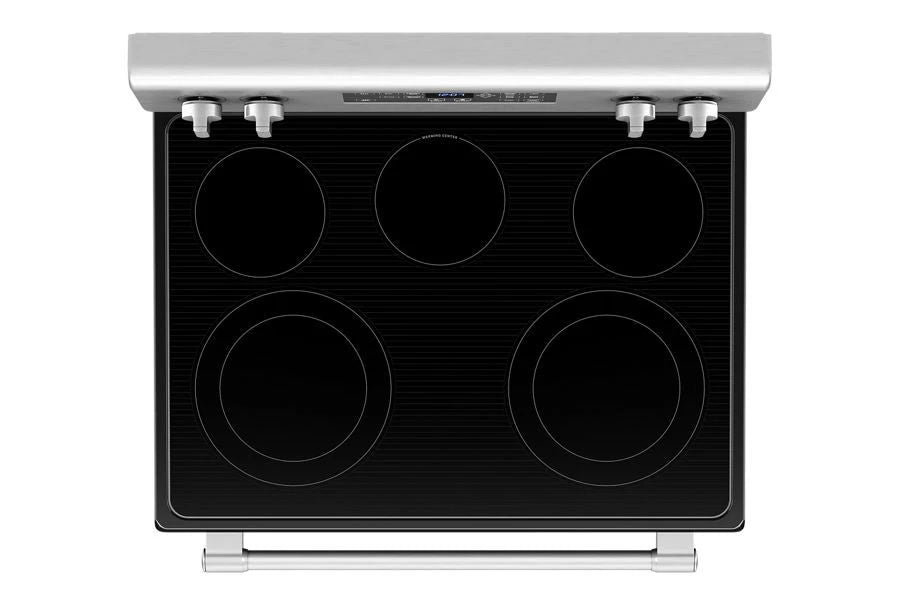 Electric Range With Air Fryer And Basket - 5.3 Cubic Feet