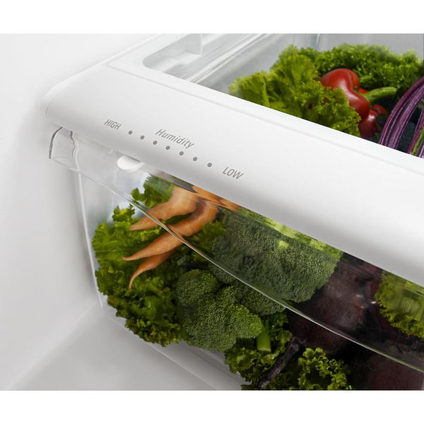 33" Wide Bottom-Freezer Refrigerator With Easyfreezer Pull-Out Drawer, 22 Cu. Ft. Capacity - Stainless Steel