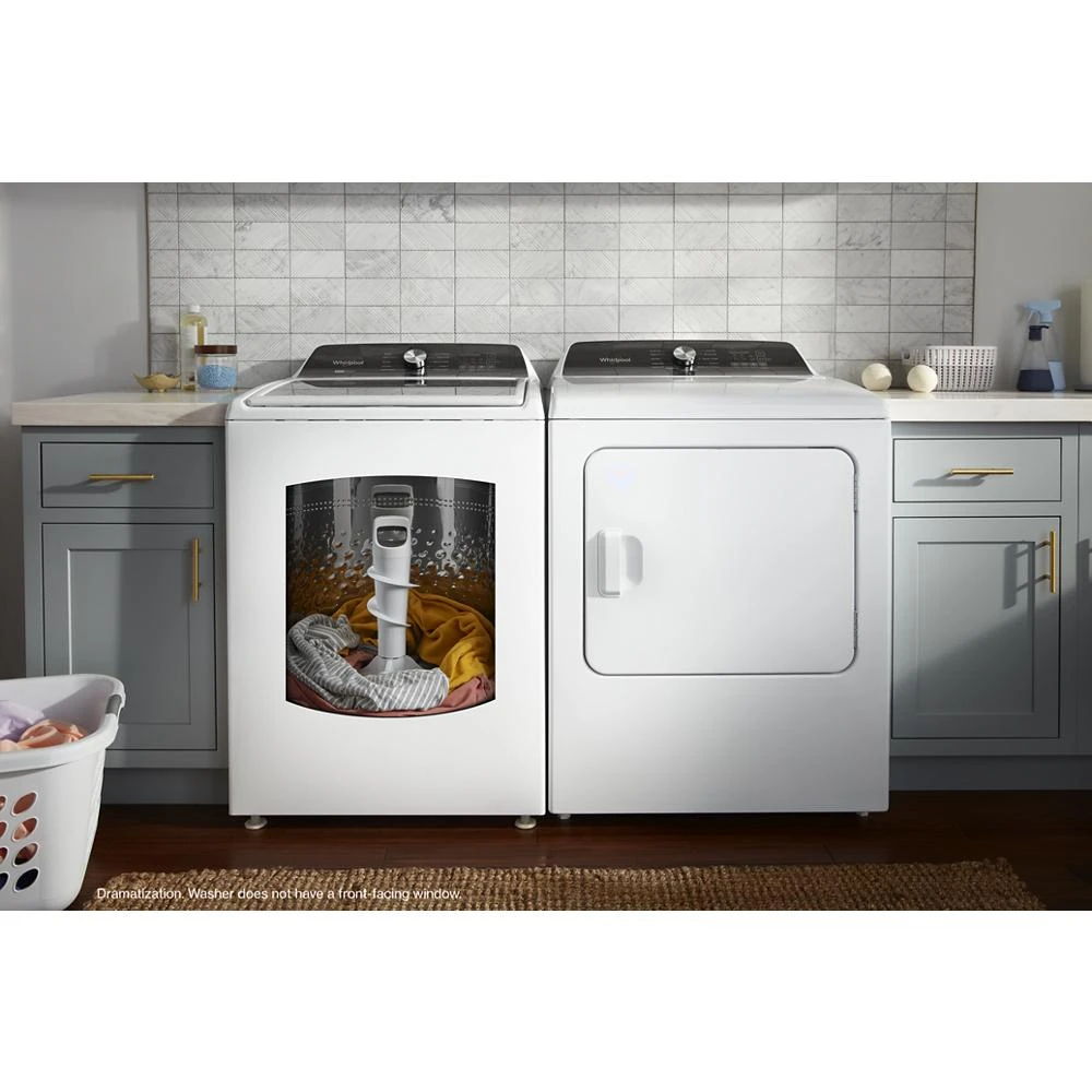 4.7-4.8 Cubic Feet Top Load Washer With 2 In 1 Removable Agitator