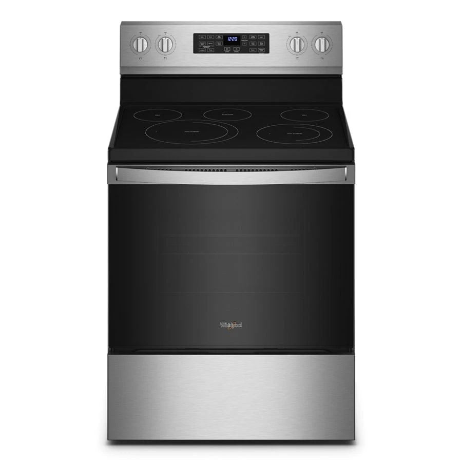 5.3 Cubic Feet Whirlpool Electric 5-in-1 Air Fry Oven - Fingerprint Resistant Stainless Steel