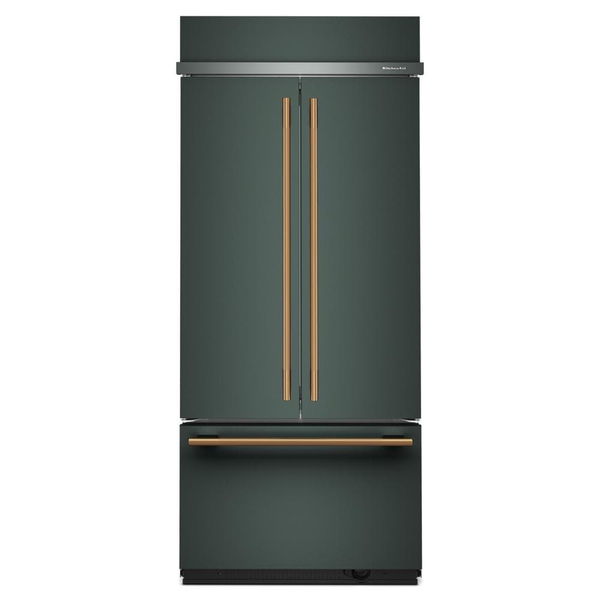 20.8 Cu. Ft. 36" Built-In French Door Bottom Mount Refrigerator With Platinum Interior - Juniper