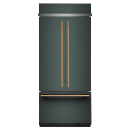 20.8 Cu. Ft. 36" Built-In French Door Bottom Mount Refrigerator With Platinum Interior - Juniper