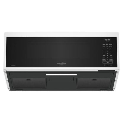 1.1 Cu. Ft. Smart Low Profile Microwave Hood Combination With 450 Crm 4-Speed Venting - White
