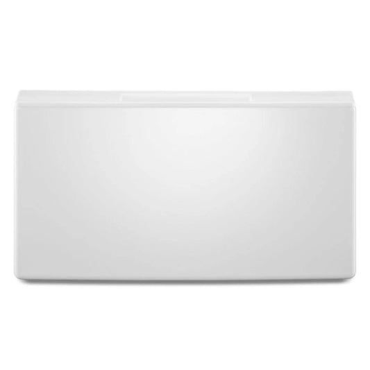 15.5" Pedestal For Front Load Washer And Dryer With Storage - White
