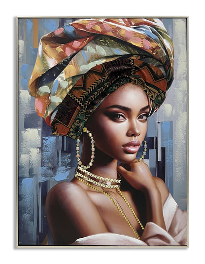 Radiant Muse - 40" x 30" Framed Wall Art