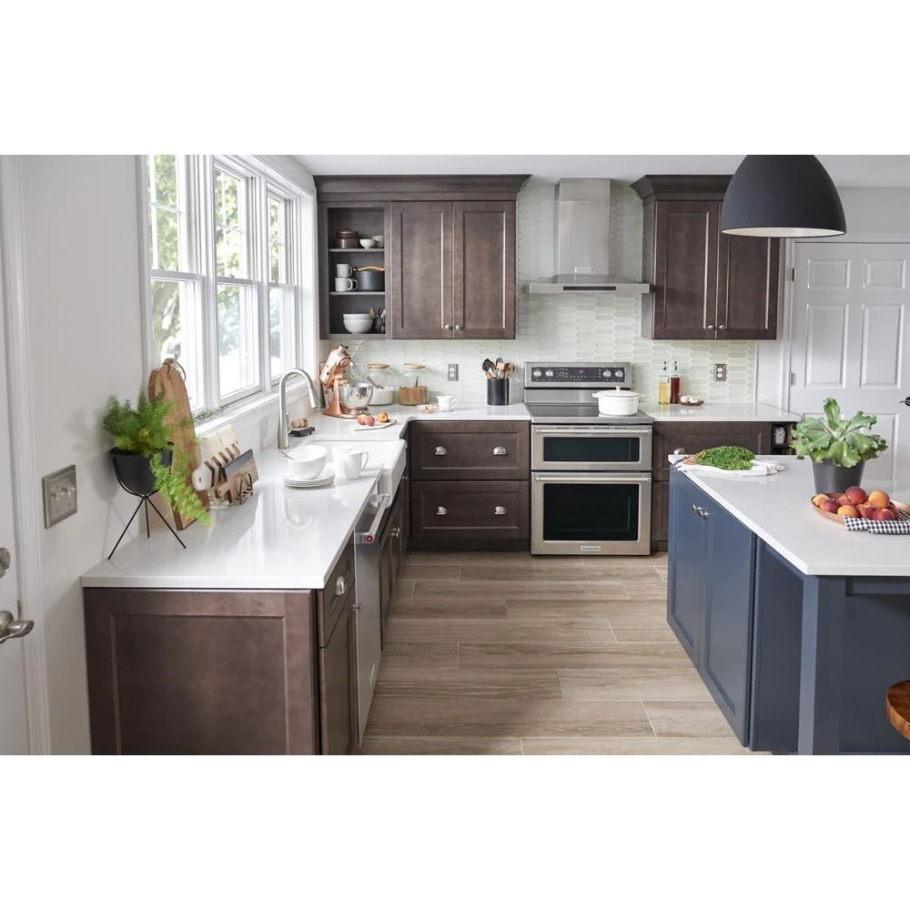 30" 5 Burner Electric Double Oven Convection Range