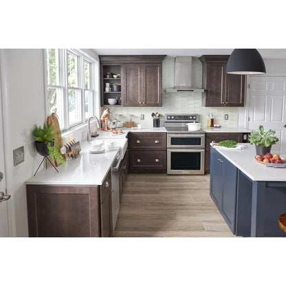 30" 5 Burner Electric Double Oven Convection Range