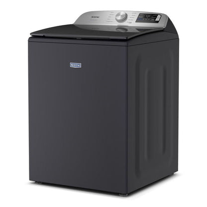 5.2 Cu. Ft. Top Load Agitator Washer With Extra Power And Smart Appliance - Midnight Steel