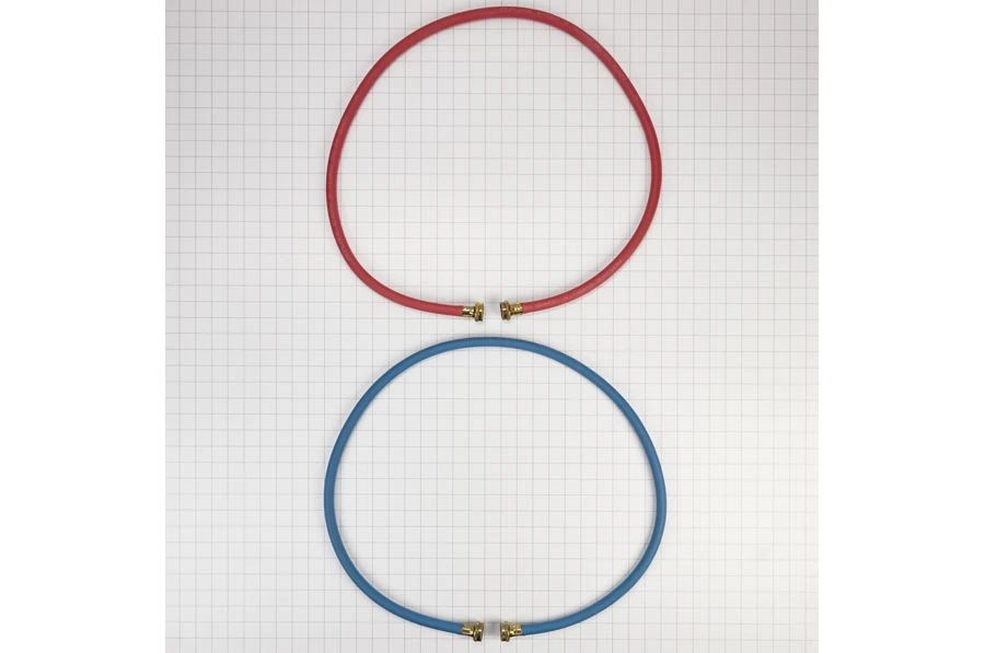Washer Fill Hoses - Red & Blue