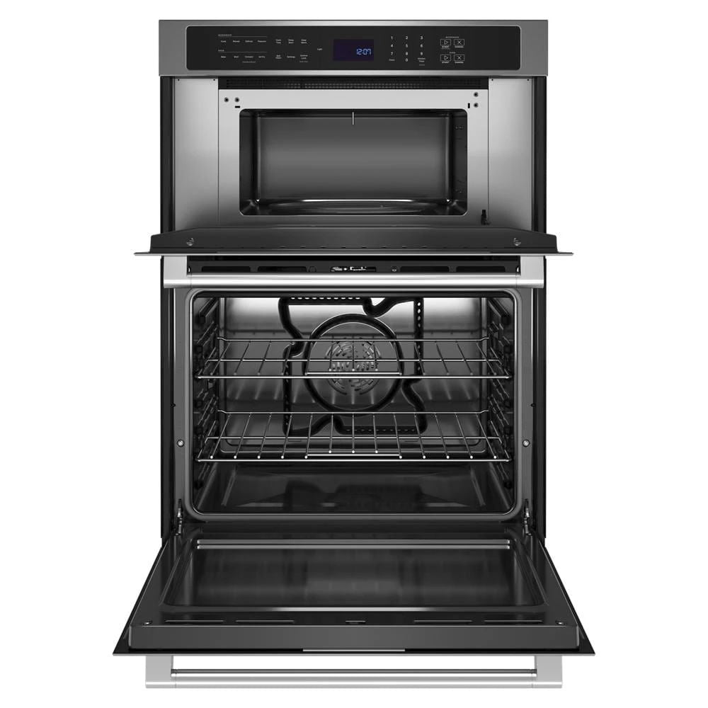 30" Wall Oven Microwave Combo With Air Fry And Basket, 6.4 Cubic Feet - Fingerprint Resistant Stainless Steel