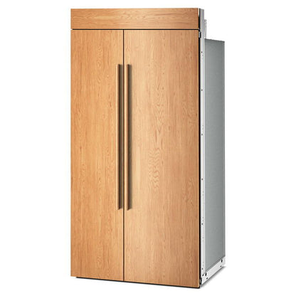 25.5 Cu. Ft. 42" Built-In Panel-Ready Side-By-Side Refrigerator With Platinum Interior