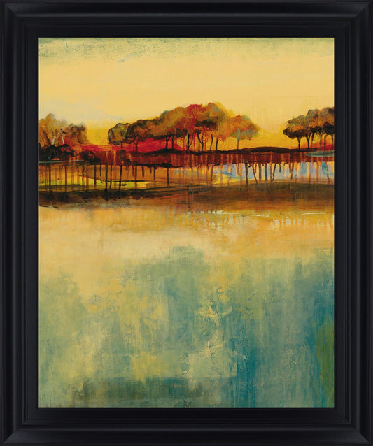 Sunrise Reflection - 28" x 34" Framed Wall Art