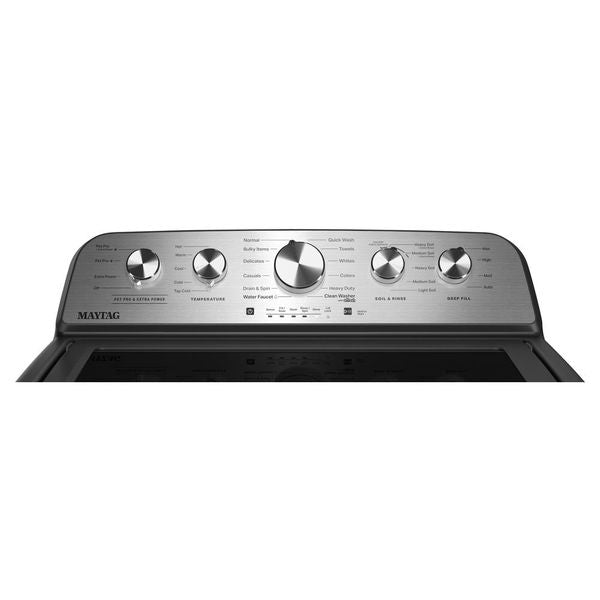4.8 Cu Ft. Top Load Impeller Washer With Extra Power And Pet Pro Option - Volcano Black