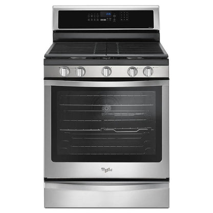 5.8 Cubic Feet Freestanding Gas Range With Fingerprint-Resistant Stainless Steel