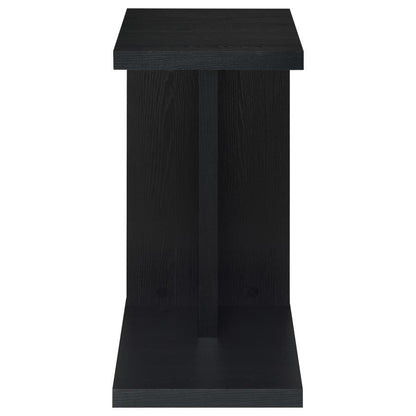Clower - Engineered Wood C-Shaped Sofa Side Table