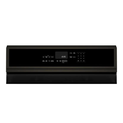 5.8 Cubic Feet Smart Freestanding Gas Range With Ez-2-Lift Grates - Black Stainless
