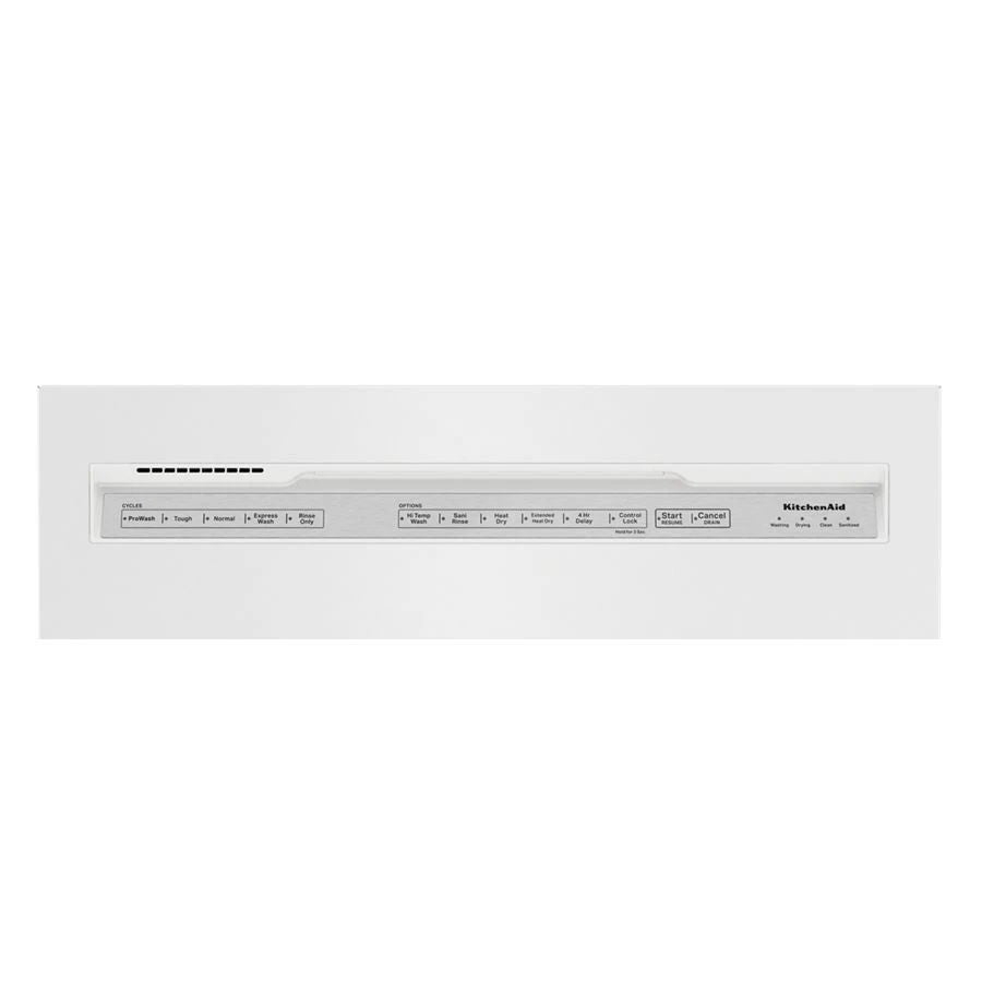 Third Level Utensil Rack Dishwasher With 30+ Total Wash Jets, 39 dBA, Triple Filtration System - White
