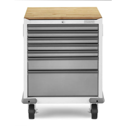 Premier Pre-Assembled 7 Drawer Modular Tool Storage Cabinet - Gray Slate