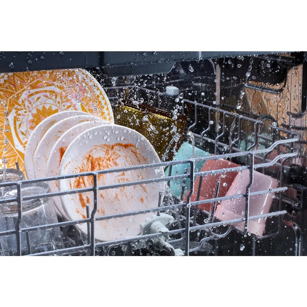 24” Stainless Steel Dishwasher With AI Intelligent Wash, 47 dBA - Biscuit