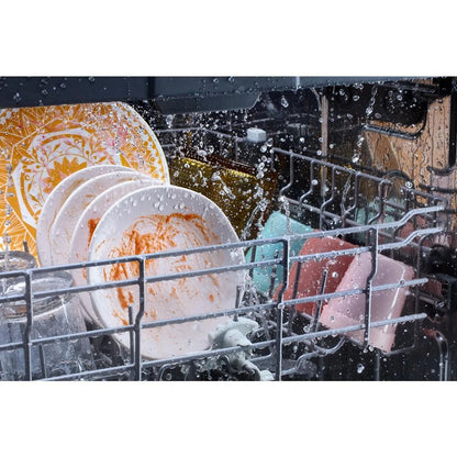 24” Stainless Steel Dishwasher With AI Intelligent Wash, 47 dBA - Biscuit