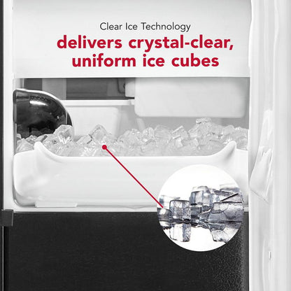15'' Automatic Ice Maker - PrintShield Stainless Finish