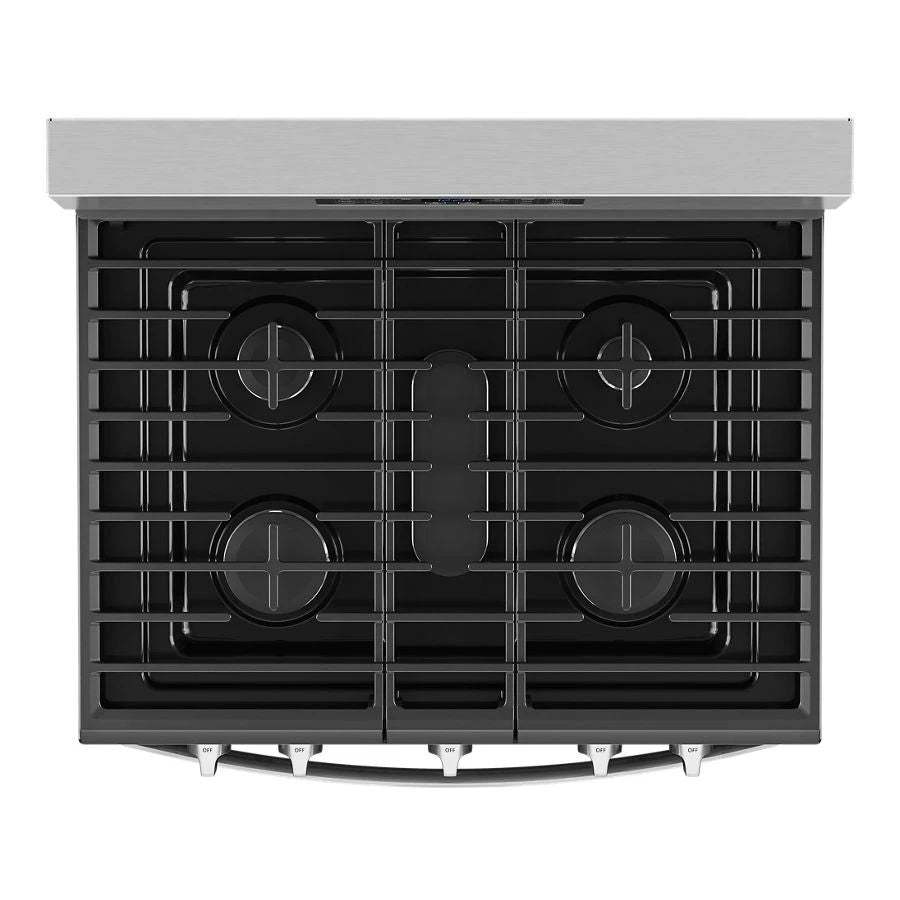 5.0 Cubic Feet Whirlpool Gas 5-in-1 Air Fry Oven - Fingerprint Resistant Stainless Steel