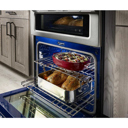 30" 5 Burner Gas Double Oven Convection Range