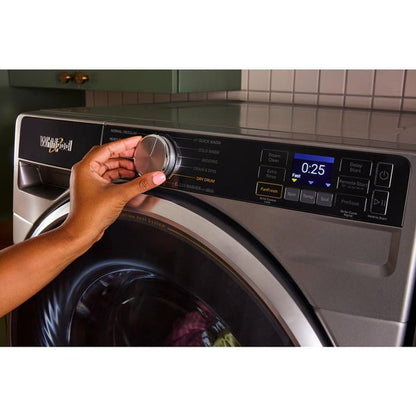 5.0 Cu. Ft. Smart Front Load Energy Star Certified Washer With Freshflow Vent System And Intelligent Wash - Radiant Silver