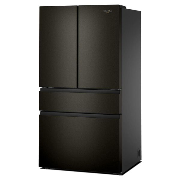 Whirlpool 30 Cu. Ft. Family-Sized Capacity French Door Refrigerator With Flexible Temperature Drawer - Print Resist Black Stainless
