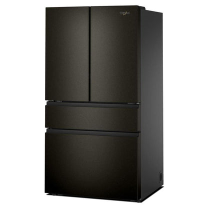 Whirlpool 30 Cu. Ft. Family-Sized Capacity French Door Refrigerator With Flexible Temperature Drawer - Print Resist Black Stainless