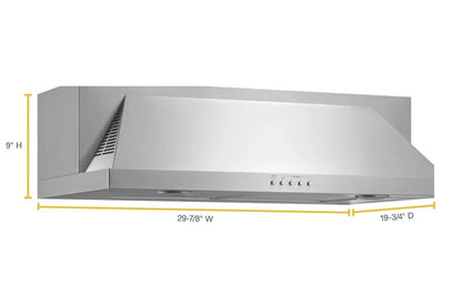 30" Convertible Under-Cabinet Hood