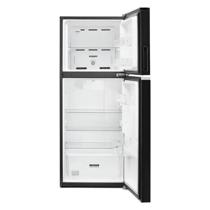 24" Wide Small Space Top-Freezer Refrigerator - 11.6 Cubic Feet - Black