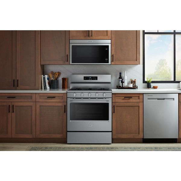 30" Wide Gas Range With No Preheat Air Fry And Air Baking - 5.0 Cu. Ft. - Fingerprint Resistant Stainless Steel