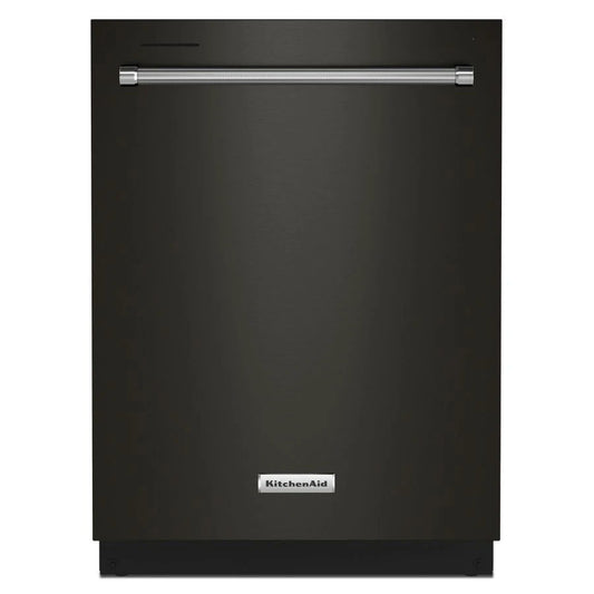 Third Level Utensil Rack Dishwasher With 30+ Total Wash Jets, 39 dBA - Black Stainless Steel With PrintShield Finish