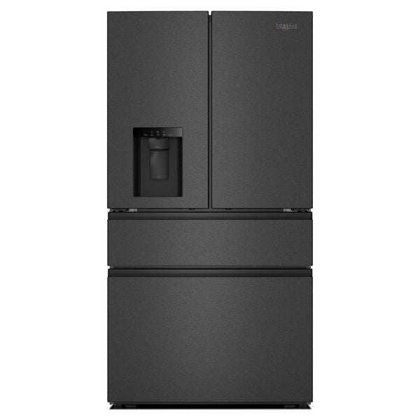 Whirlpool 29 Cu. Ft. Family-Sized Capacity French Door Refrigerator With Flexible Temperature Drawer - Print Resist Black Stainless