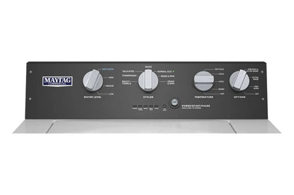 Commercial-Grade Residential Agitator Washer, 3.5 Cubic Feet - White