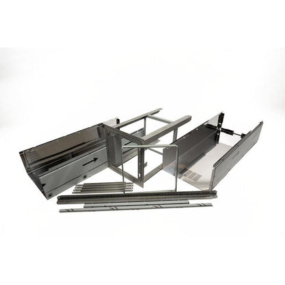 36" Range Hood Chimney Extension Kit, Stainless Steel, Compatible Model Jvi0636Ls, For Ceilings Between 8-7/8' To 10-1/2'