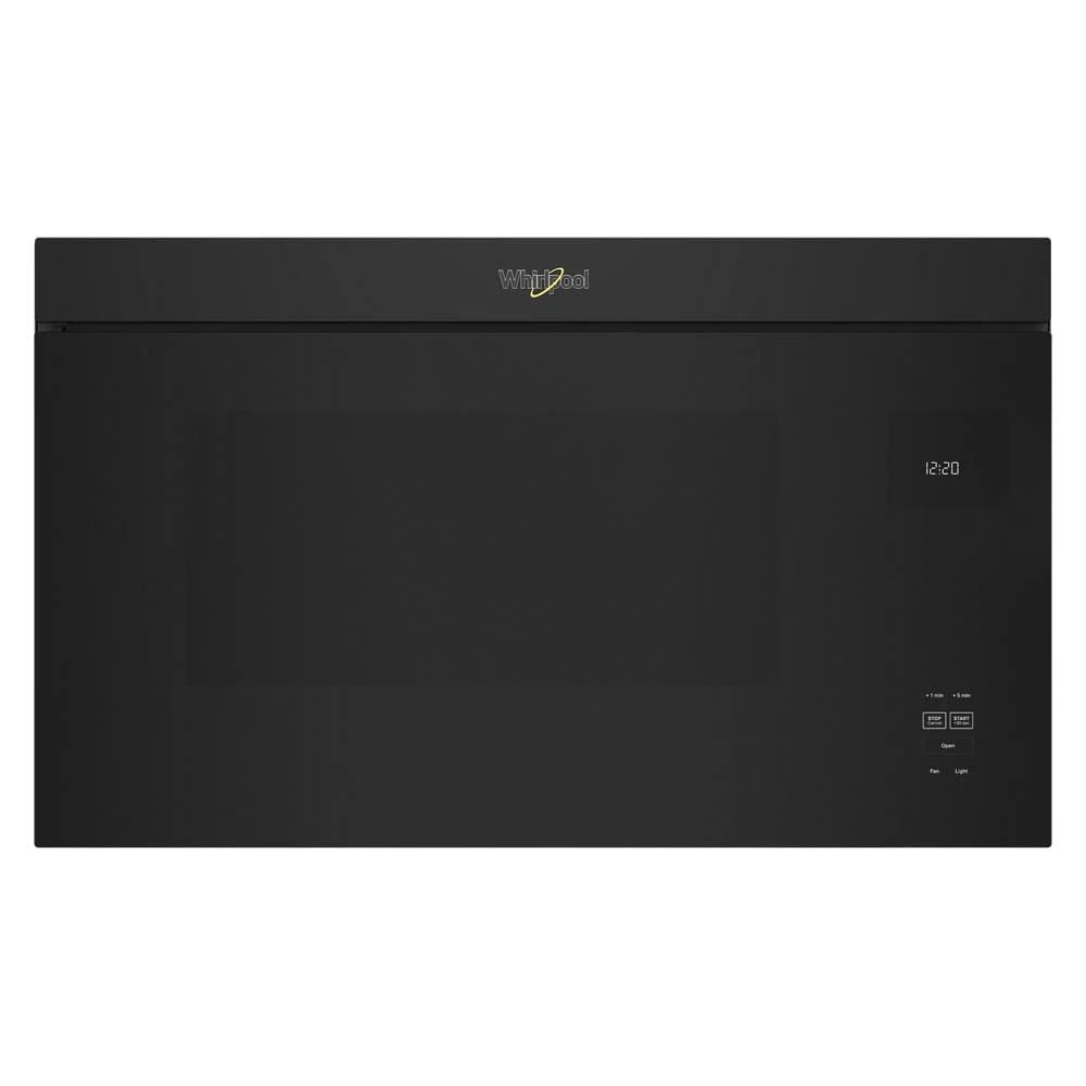 1.1 Cubic Feet Flush Mount Microwave With Turntable-Free Design - Black