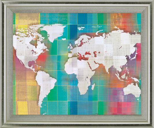 Atlas Spectrum - 28" x 34" Framed Wall Art