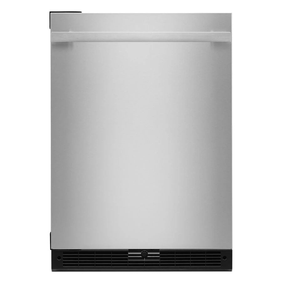Noir 24" Under Counter Solid Door Refrigerator, Left Swing
