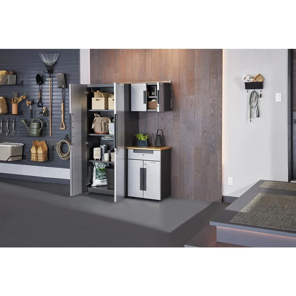 Flex Cabinet System II - Silver Tread