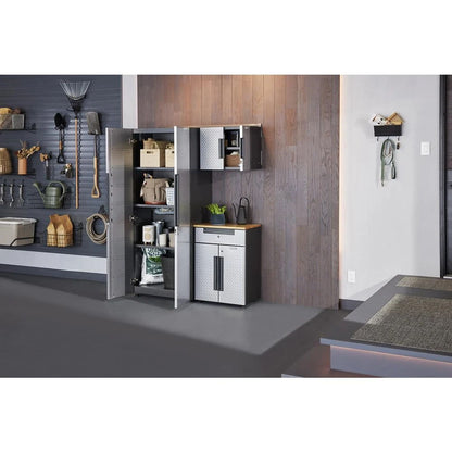 Flex Cabinet System II - Silver Tread